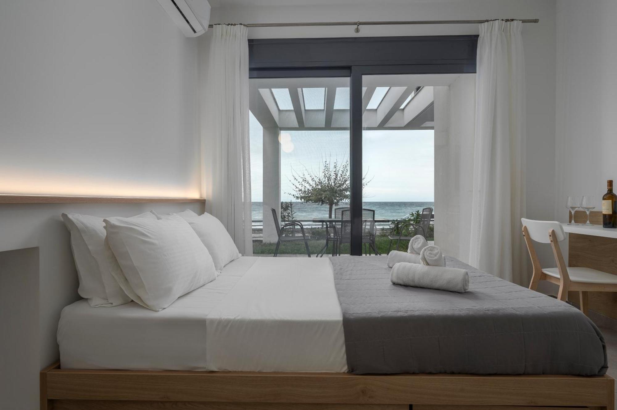 Apartamento Cavo Blue Coastal Living Polychrono Exterior foto