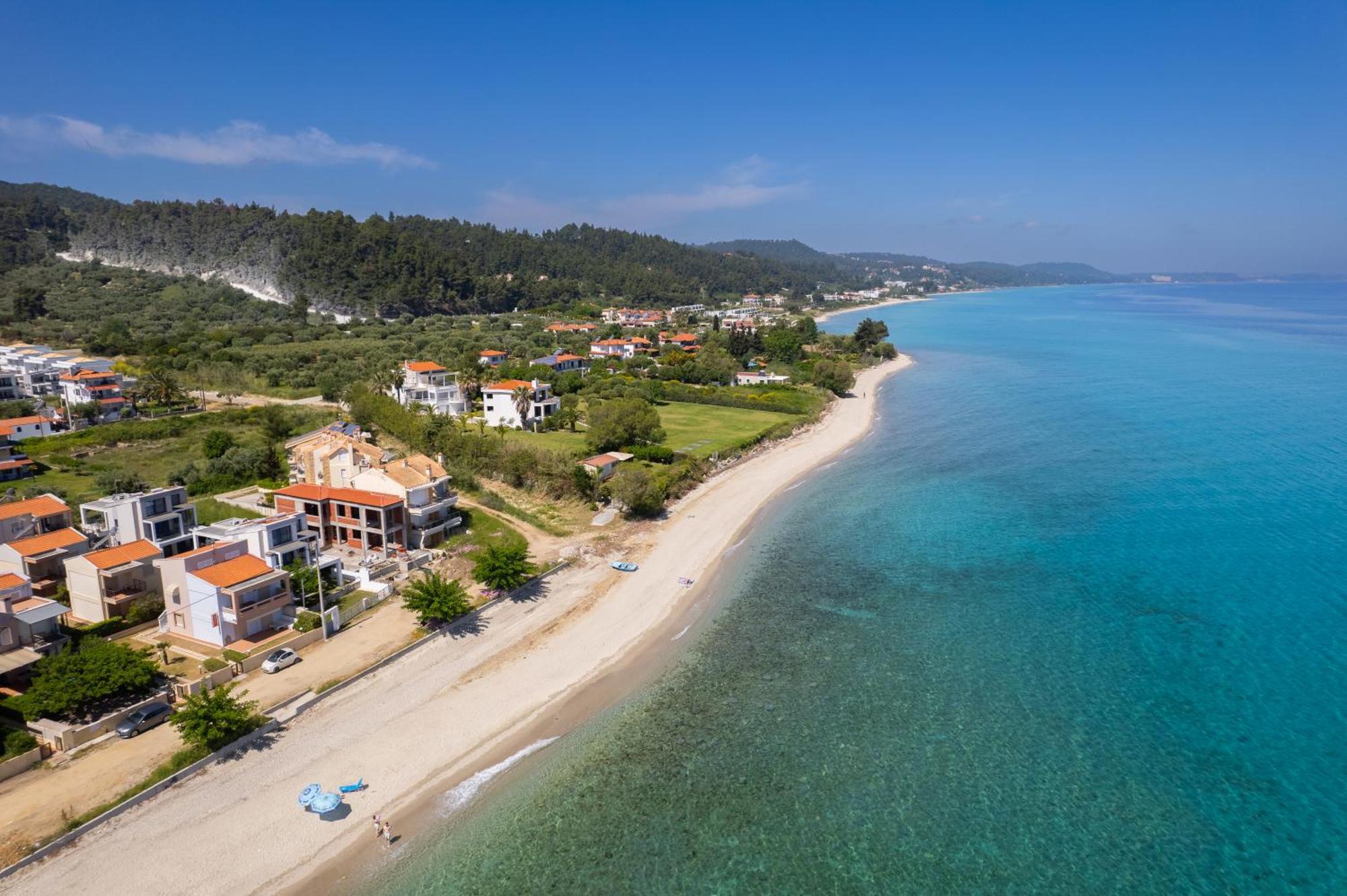 Apartamento Cavo Blue Coastal Living Polychrono Exterior foto